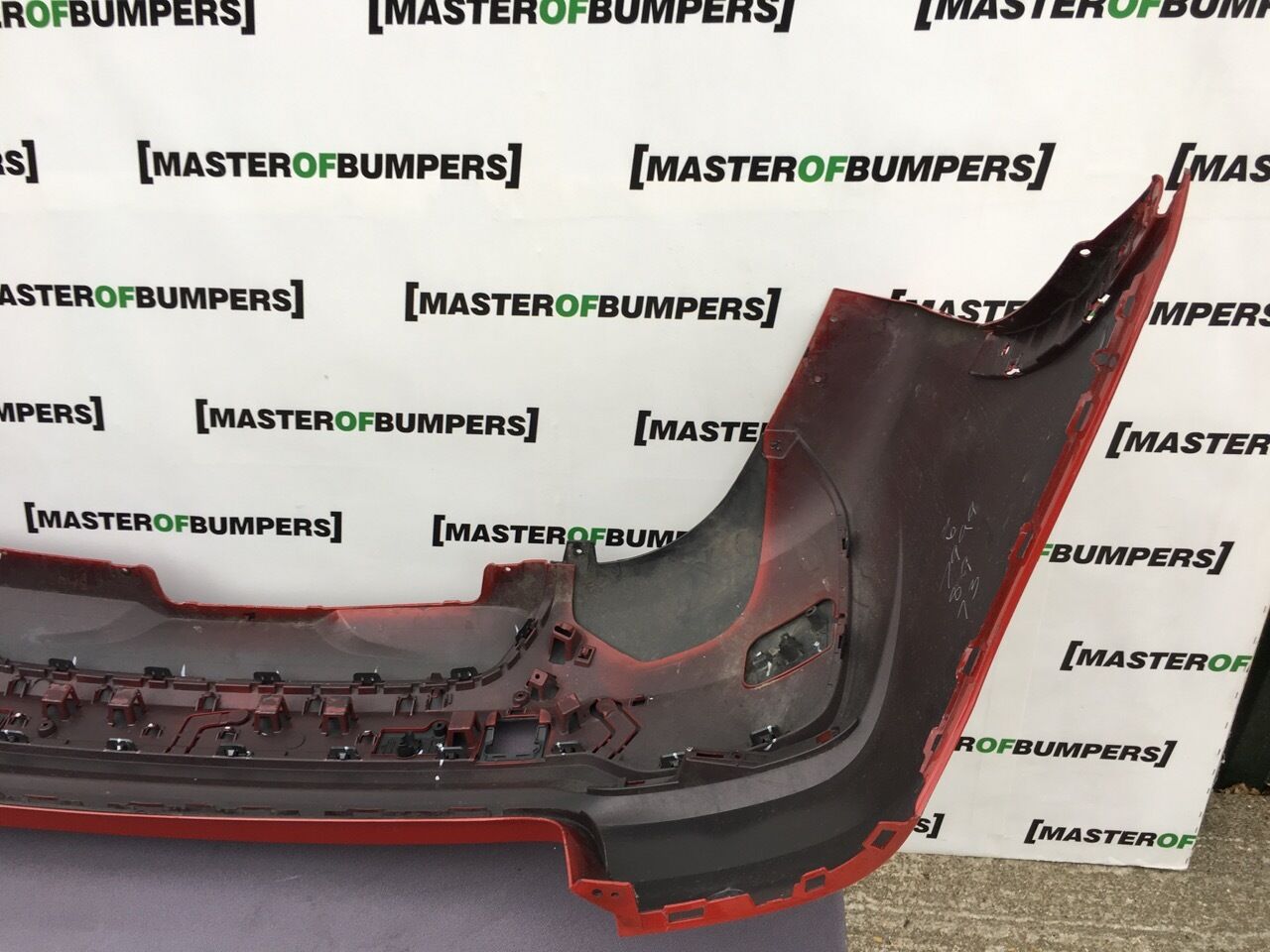 BMW X4 M Sport F26 2014-2018 Rear Bumper In Red Genuine [B884]