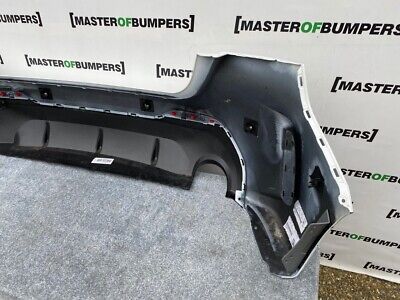 BMW 1 Series M Sport F40 2019-on Rear Bumper In White 6 X Pdc Genuine [B779]