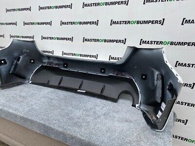BMW 1 Series M Sport F40 2019-on Rear Bumper In White 6 X Pdc Genuine [B779]
