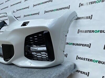 BMW X1 F48 Lci M Sport 2020-on Front Bumper In White No Pdc Genuine [B953]