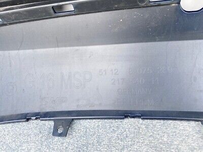 BMW 6 Series M Sport G16 Gran Coupe 2018-2021 Rear Bumper In Blue Genuine [B317]