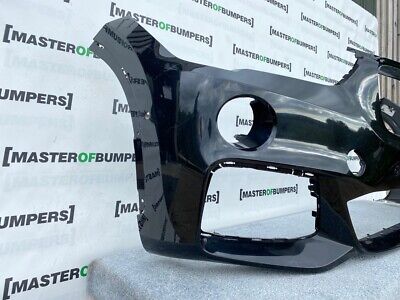 BMW X1 M Sport F48 2014-2017 Front Bumper In Black 6 X Pdc Genuine [B548]