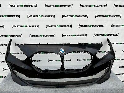 BMW 1 Series M Sport F40 2019-on Front Bumper In Black 4 Pdc Genuine [B712]