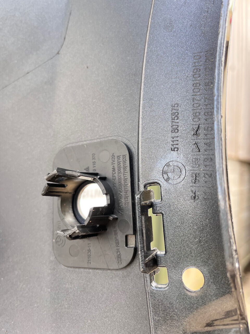 BMW X1 F48 Lci M Sport 2019-2022 Front Bumper Grey 6 Pdc + Jets Genuine [B320]