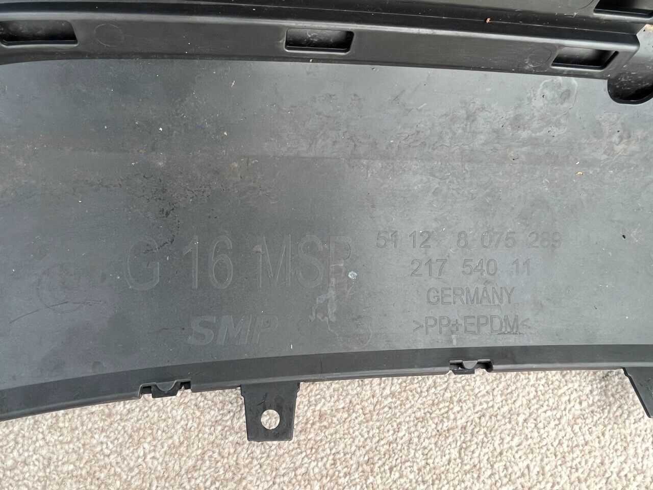 BMW 8 Series Gran Coupe M Sport G16 2019-on Rear Bumper Genuine [B381]