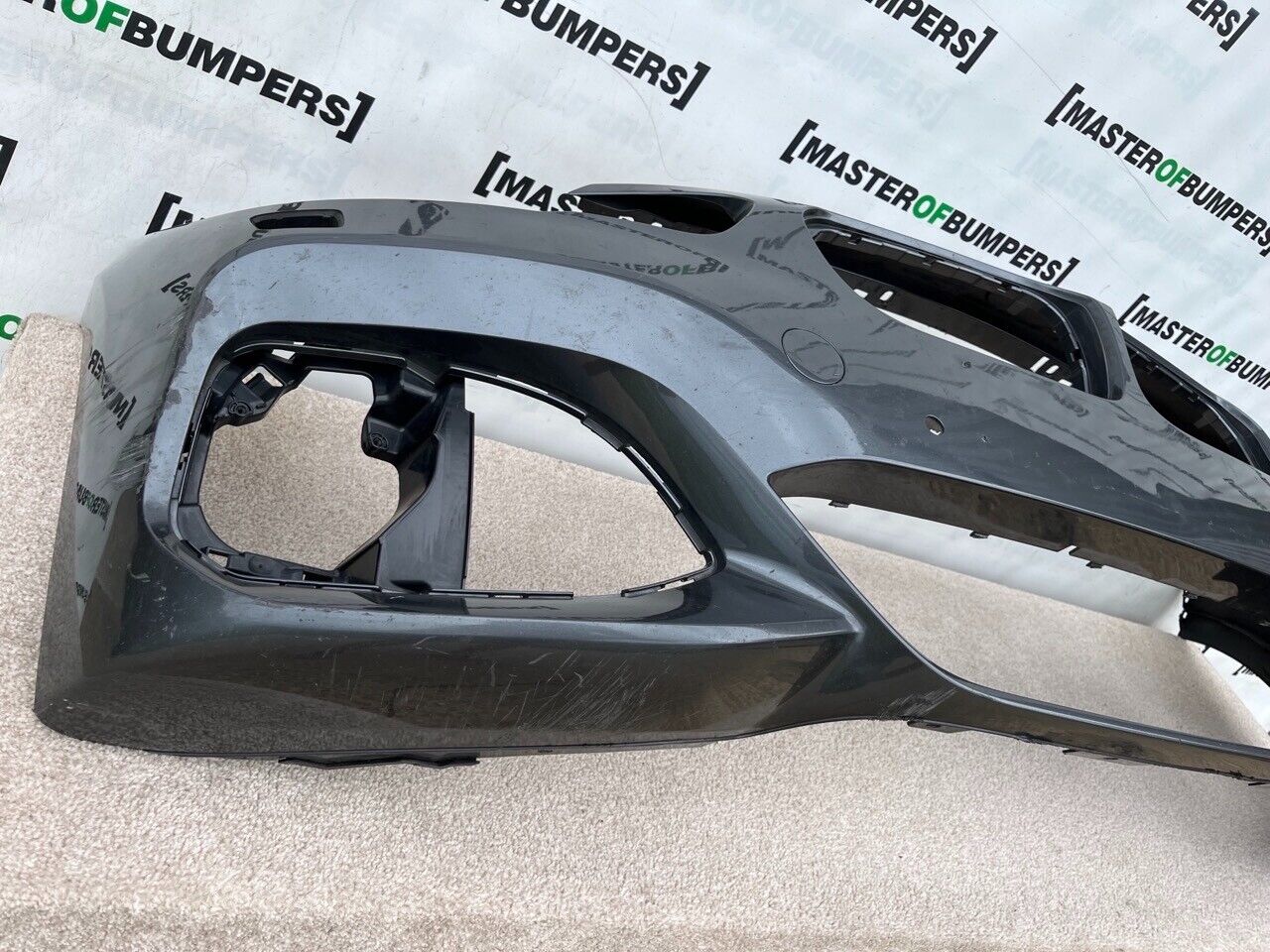 BMW 1 Series M Sport F20 F21 Lci 16-19 Front Bumper 4 Pdc + Jets Genuine [B536]