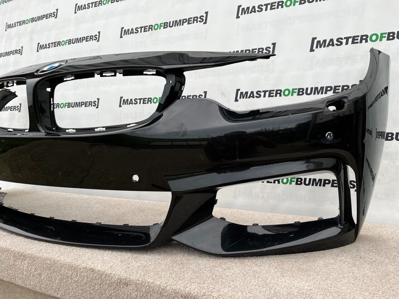 BMW 4 Series M Sport F32 F33 F34 2014-19 Front Bumper 4 Pdc + Jets Genuine[B588]