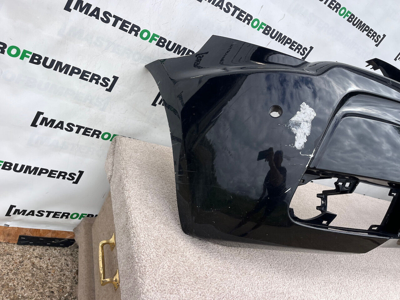 BMW X3 M Sport E83 Lci Lift 2007-2010 Front Bumper 4 Pdc No Jets Genuine [B436]