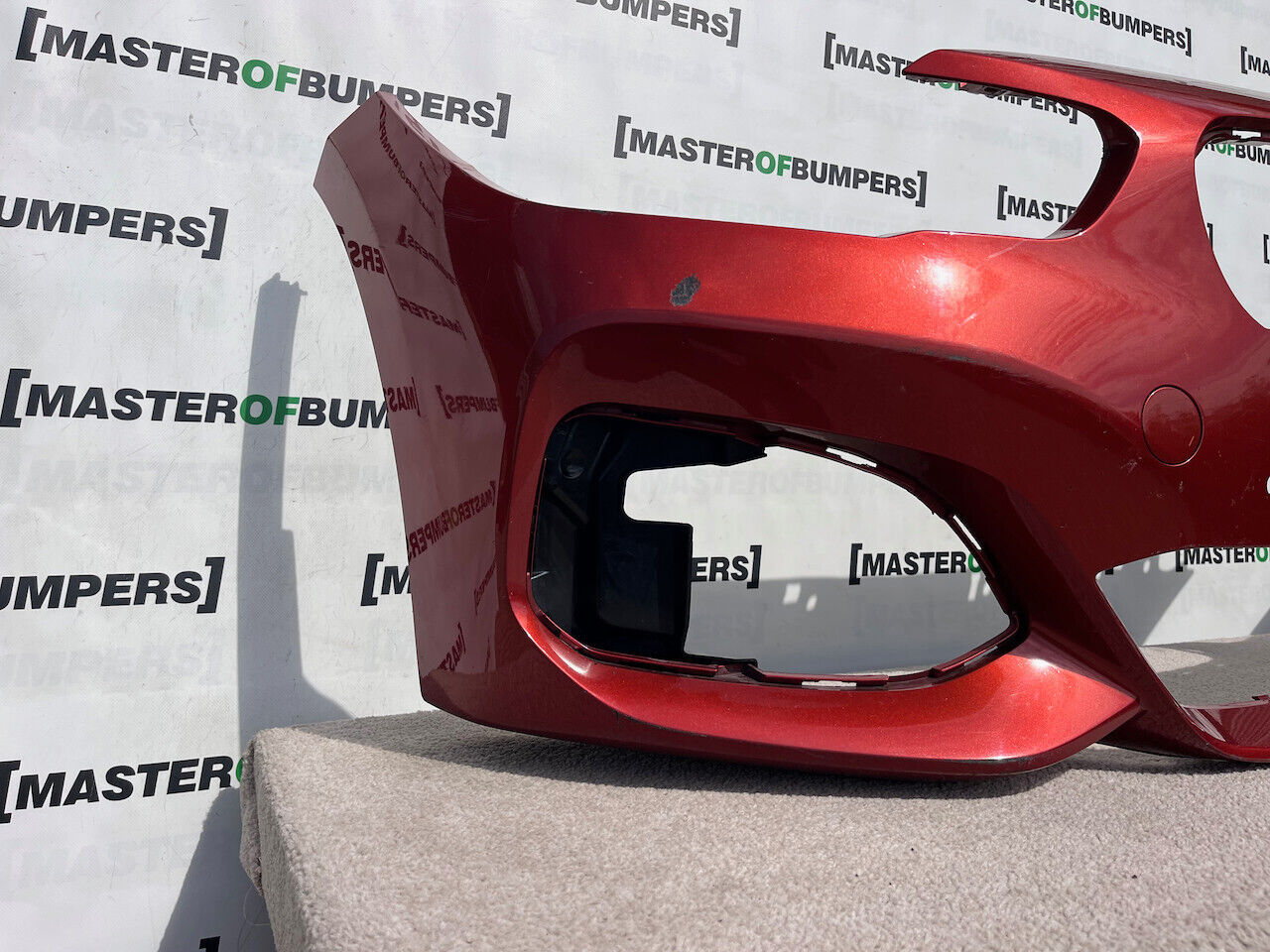 BMW 1 Series M Sport 140 F20 F21 Lci 2016-2019 Front Bumper 4 Pdc Genuine [B797]