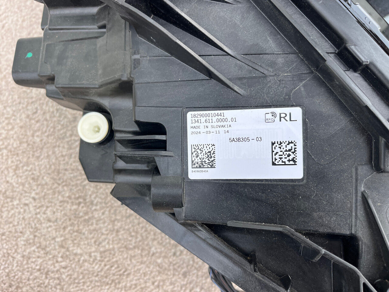 BMW 4 Series Lci G22 G26 G23 2024-on Led Headlight N/s Left Uk Spec Genuine [9]