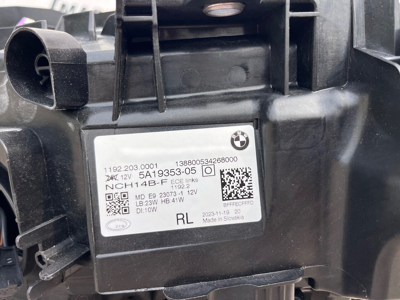 BMW 4 Series G22 G26 G23 2020-2023 Full Led Headlight Left Uk Spec Genuine [12]