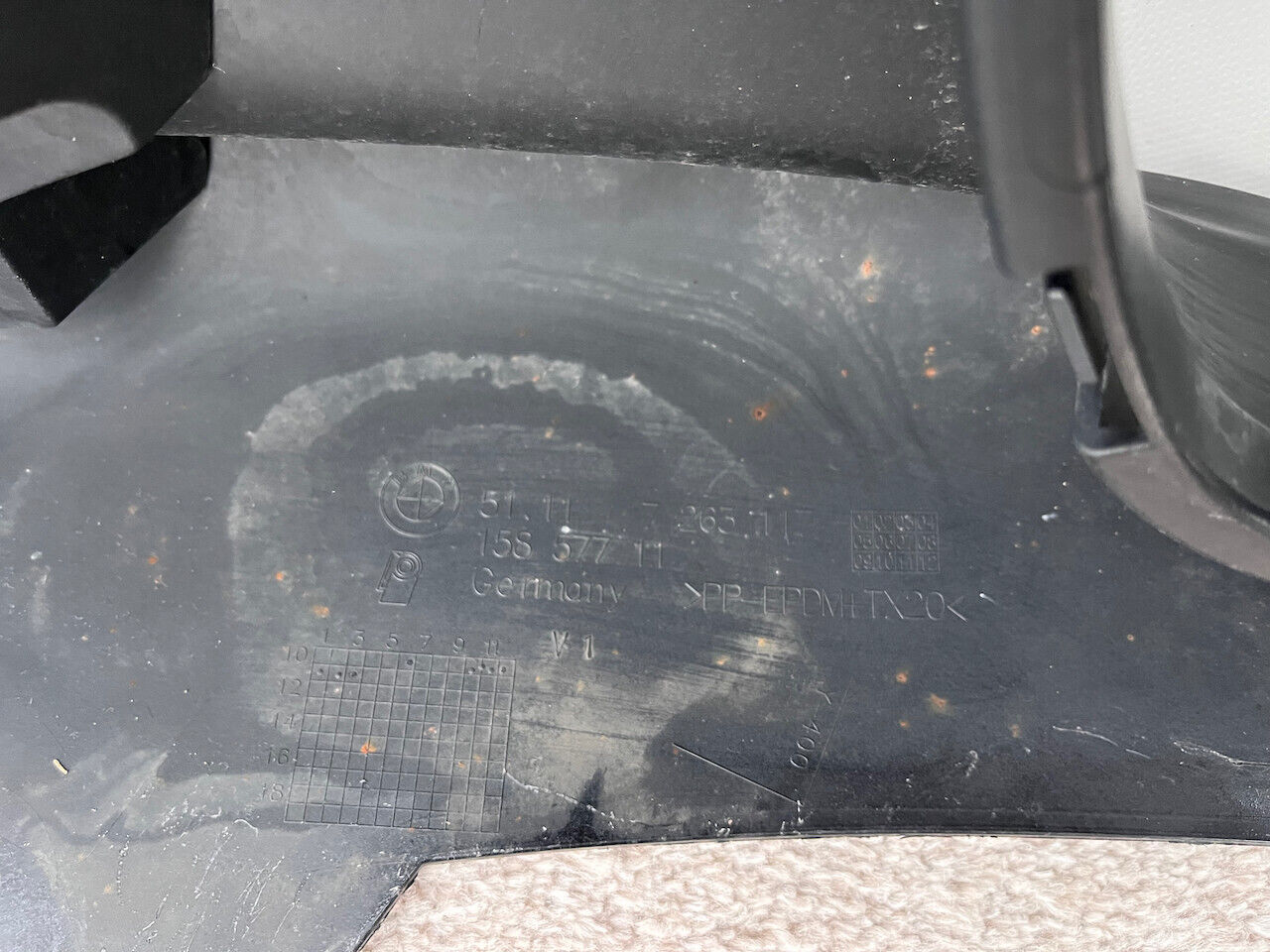 BMW 1 Series Se E82 E88 Lci Coupe Cabrio 2009-2013 Front Bumper Genuine [B133]