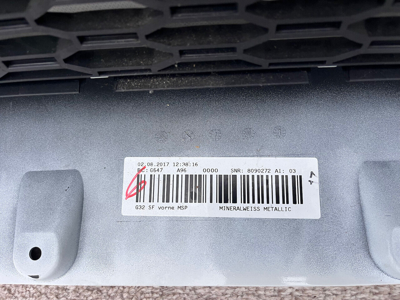 BMW 6 Gt M Sport Gran Turismo 2018-2022 Front Bumper Complete  Genuine [B141]