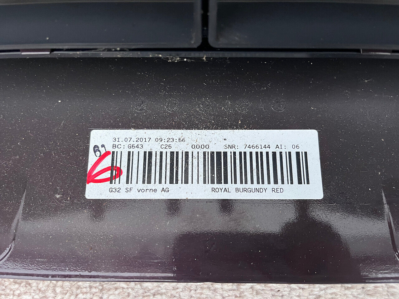 BMW 6 Gt Luxury Se Gran Turismo 2018-2022 Front Bumper Complete  Genuine [B142]