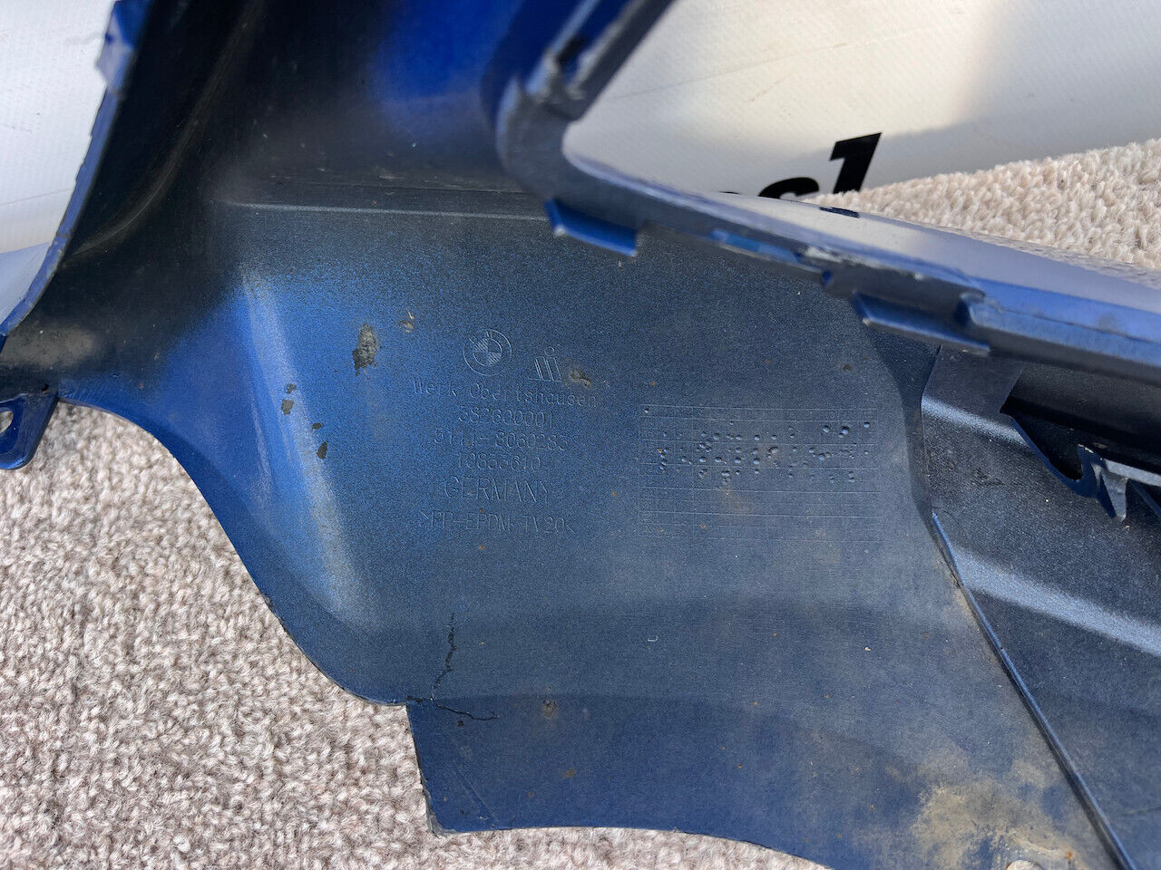 BMW 1 Series M Sport 135 F20 F21 Lci 2016-2019 Front Bumper 4 Pdc Genuine [B168]