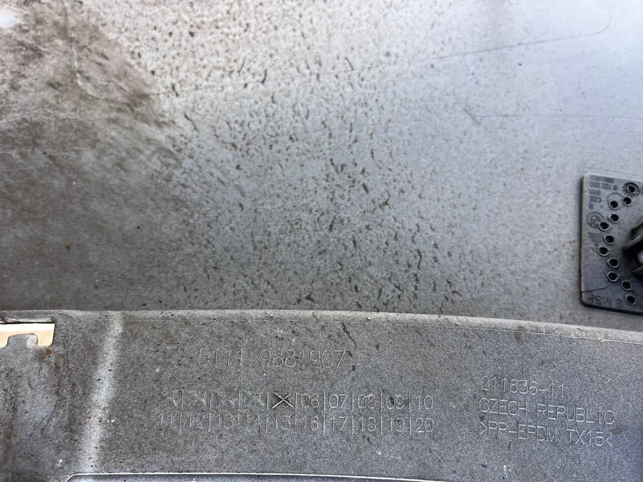 BMW X1 M Sport Xdrive U11 Suv 2023-on Front Bumper White 6 Pdc Genuine [B195]