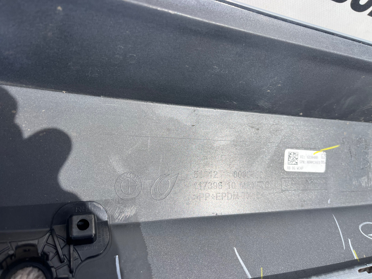 BMW 3 M Sport G20 Lci Saloon Only 2023-on Rear Bumper 6 Pdc Genuine [B176]