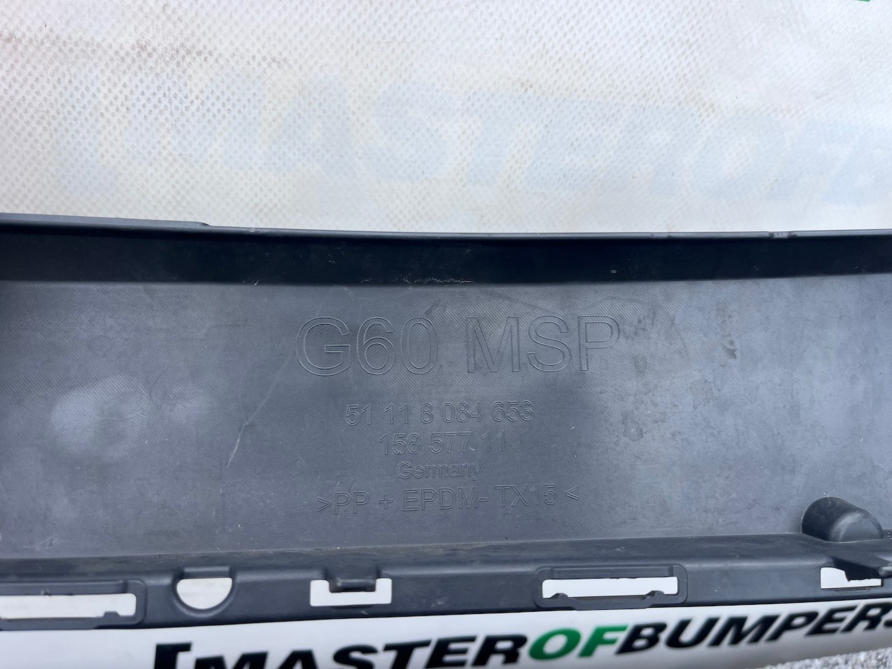 BMW 5 Series M Sport G60 G61 2023-on Front Bumper 6 Pdc Genuine [B228]