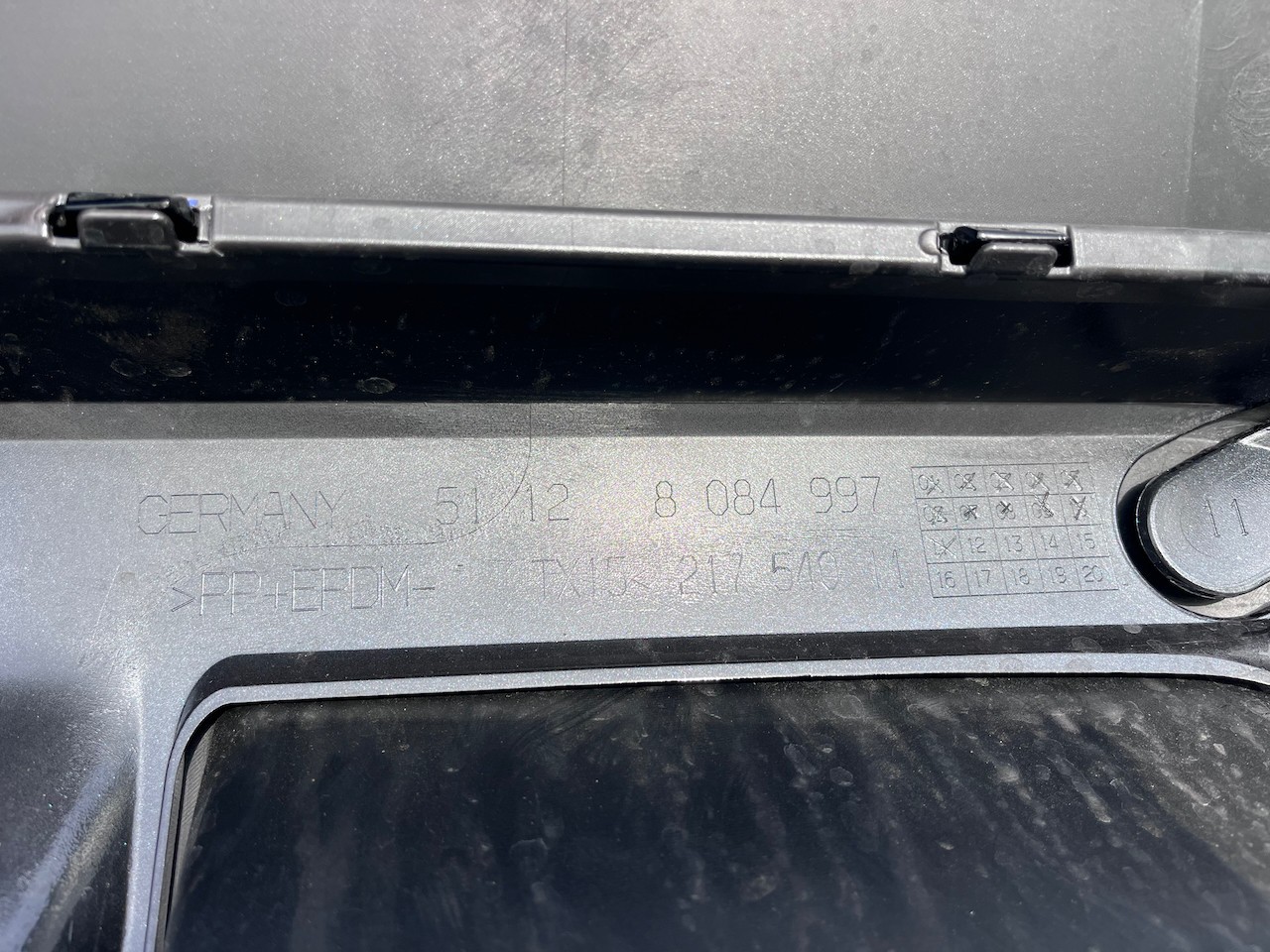 BMW M5 M Power Competition Saloon G90 2024-on Rear Bumper 6 Pdc Genuine [B252]