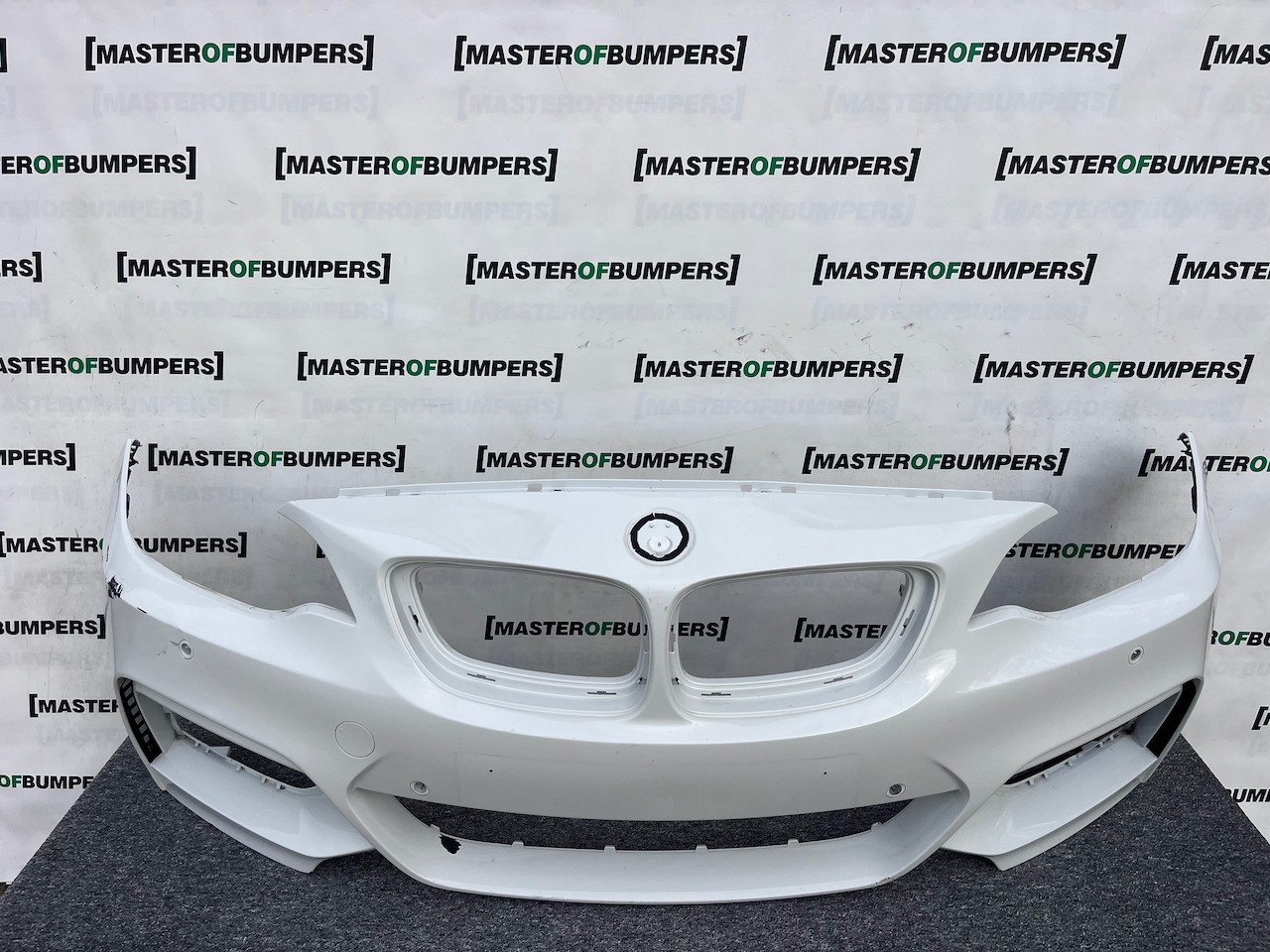 BMW 2 Series F22 F23 M Sport Cabrio 2014-2019 Front Bumper 6 Pdc Genuine [B260]