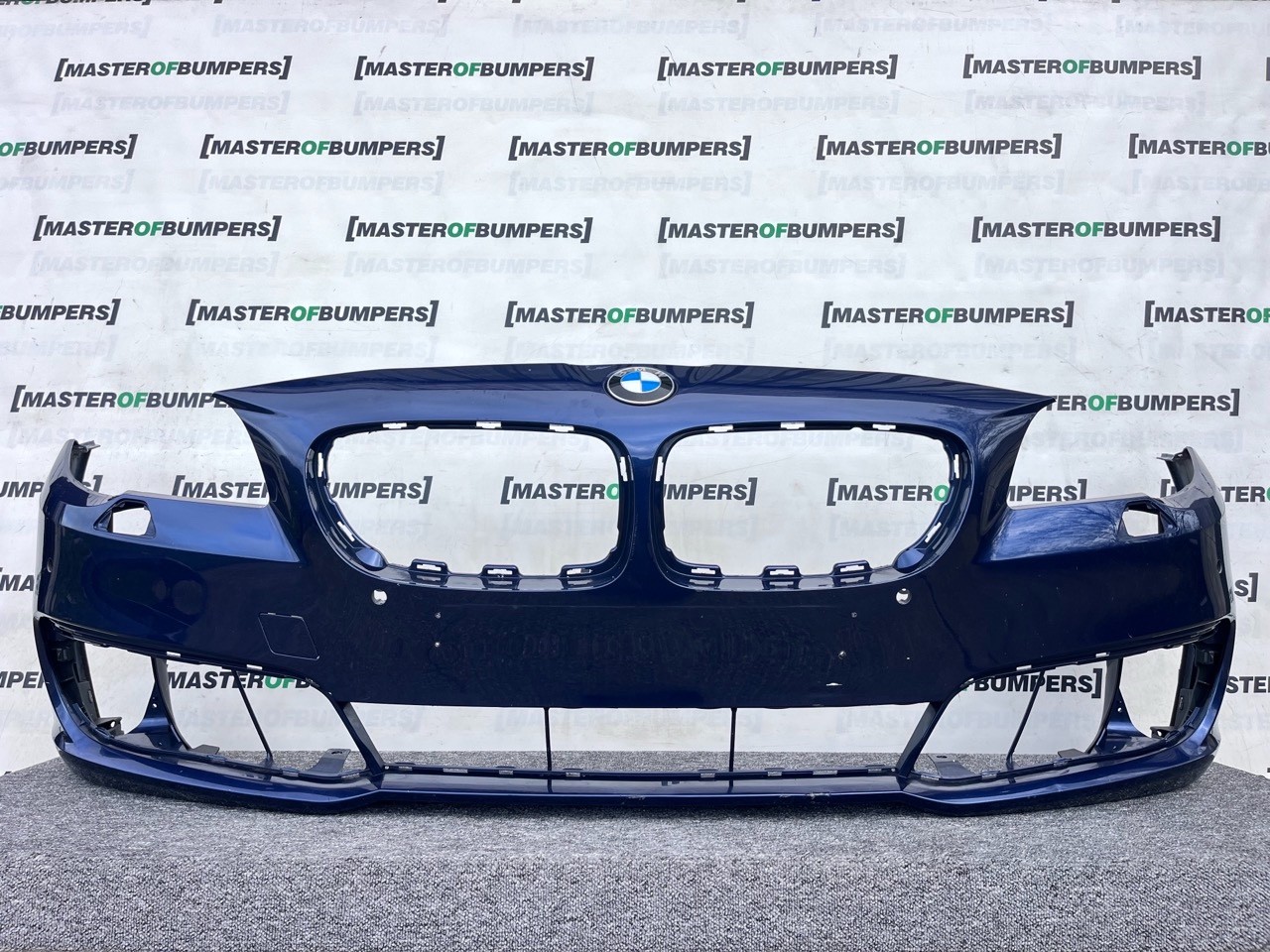 BMW 5 Se Luxury F10 F11 Lci 2013-2016 Front Bumper 4 Pdc + Jets Genuine [B277]