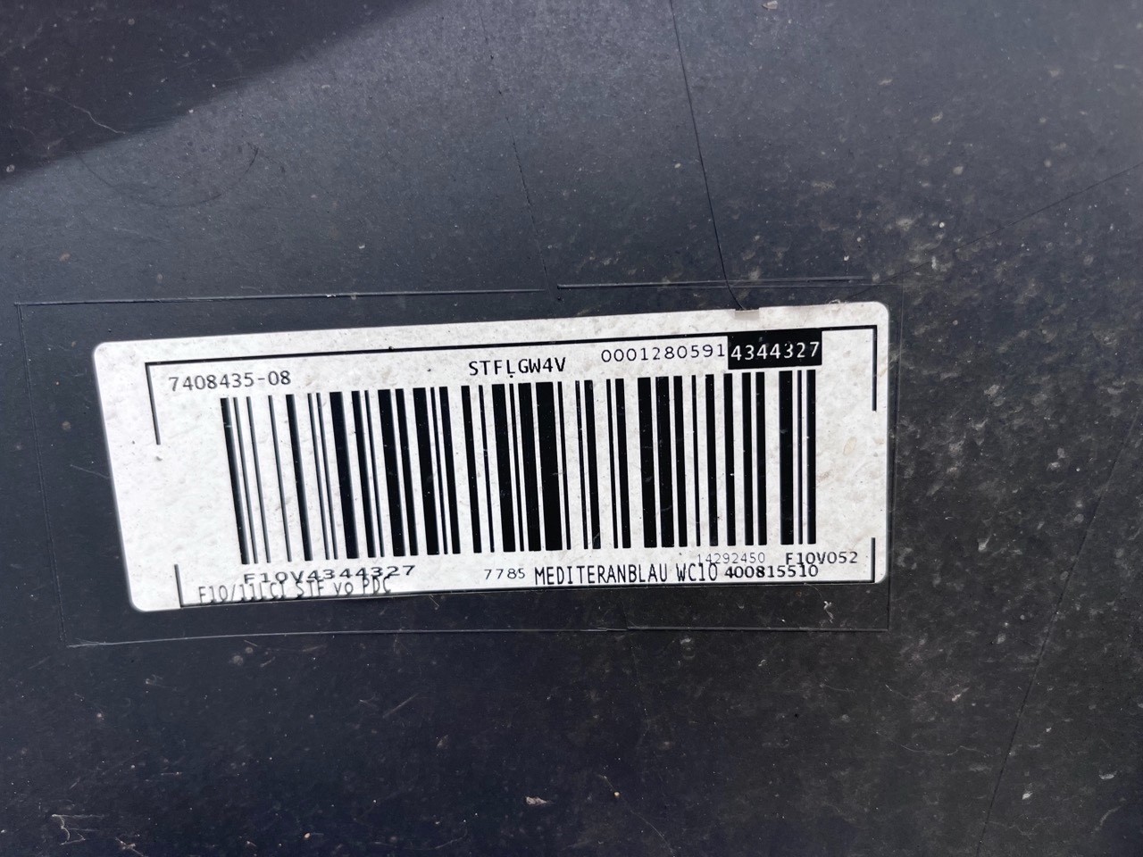 BMW 5 Se Luxury F10 F11 Lci 2013-2016 Front Bumper 4 Pdc + Jets Genuine [B277]