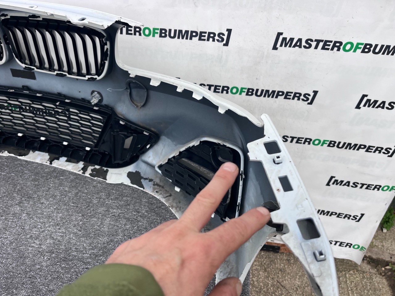 BMW 2 Series Active Tourer M Sport F45 Lci 2019-2022 Front Bumper Genuine [B182]