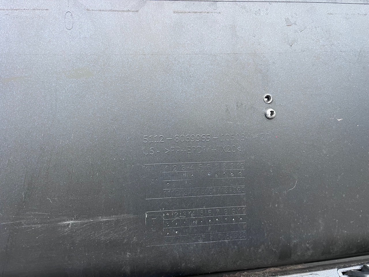 BMW X6 M Sport G06 Mk3 2019-2024 Rear Bumper 6 Pdc Genuine [B303]