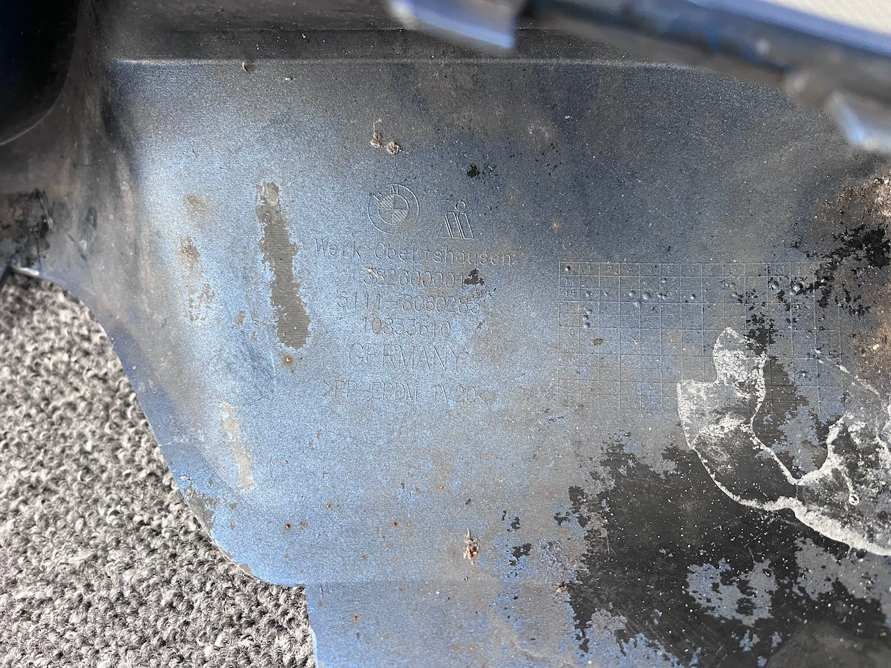 BMW 1 Series M Sport  F20 F21 Lci 2016-2019 Front Bumper 4 Pdc Genuine [B311]