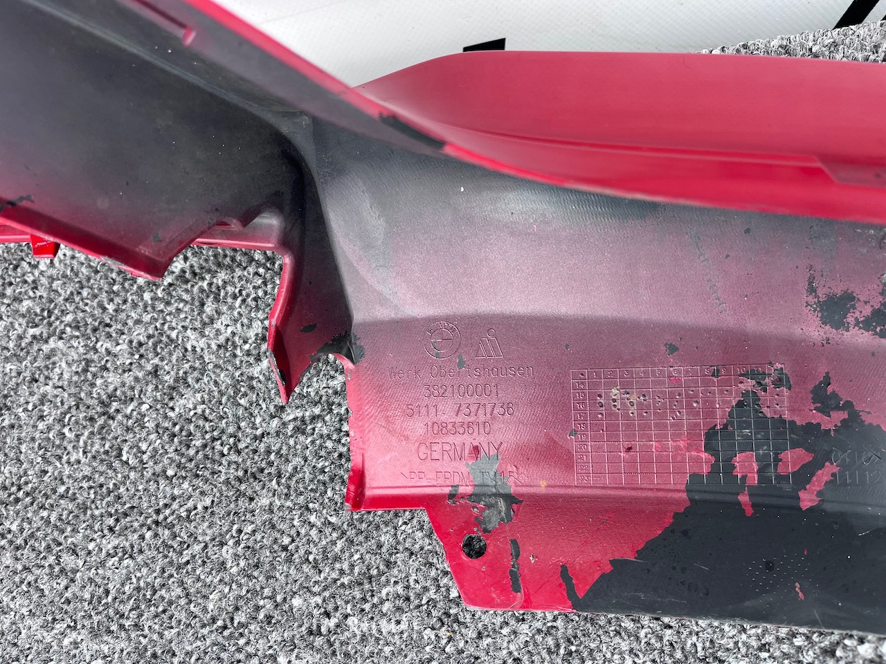 BMW 1 Sport Line F20 F21 Lci Hatchb 2016-2019 Front Bumper No Pdc Genuine [B317]