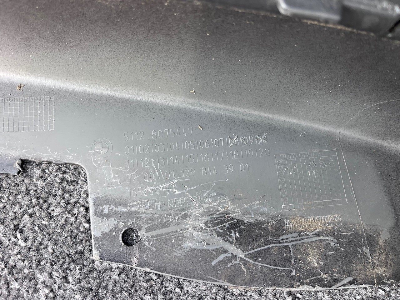 BMW 2 Gran Coupe M Sport F44 235i 240 2019-2023 Rear Bumper 6 Pdc Genuine [B326]