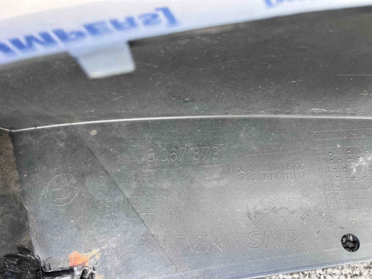 BMW 3 Series M Sport F30 F31 2013-2019 Front Bumper 4 Pdc No Jets Genuine [B347]