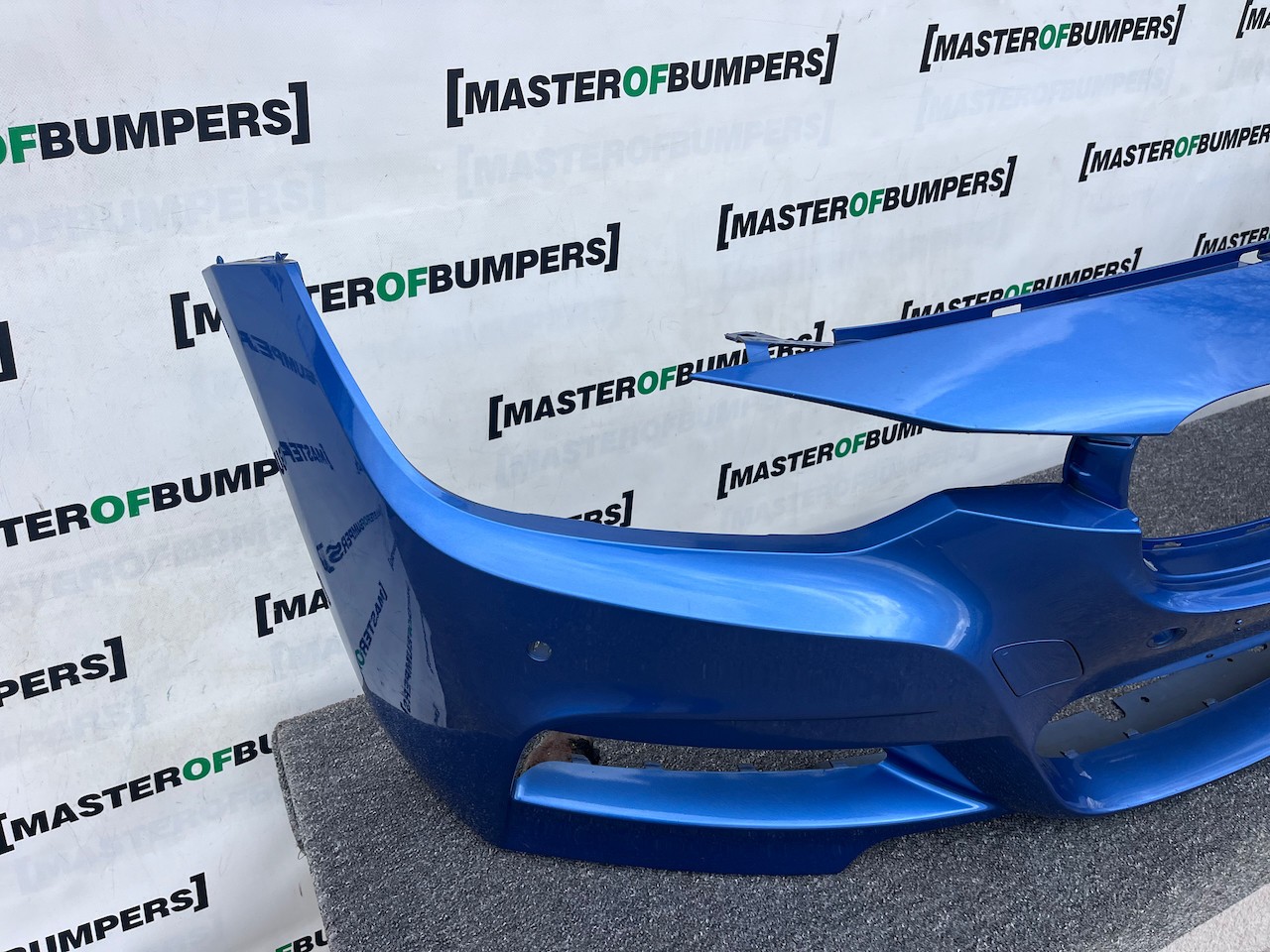 BMW 3 Series M Sport F30 F31 2013-2019 Front Bumper 4 Pdc No Jets Genuine [B347]