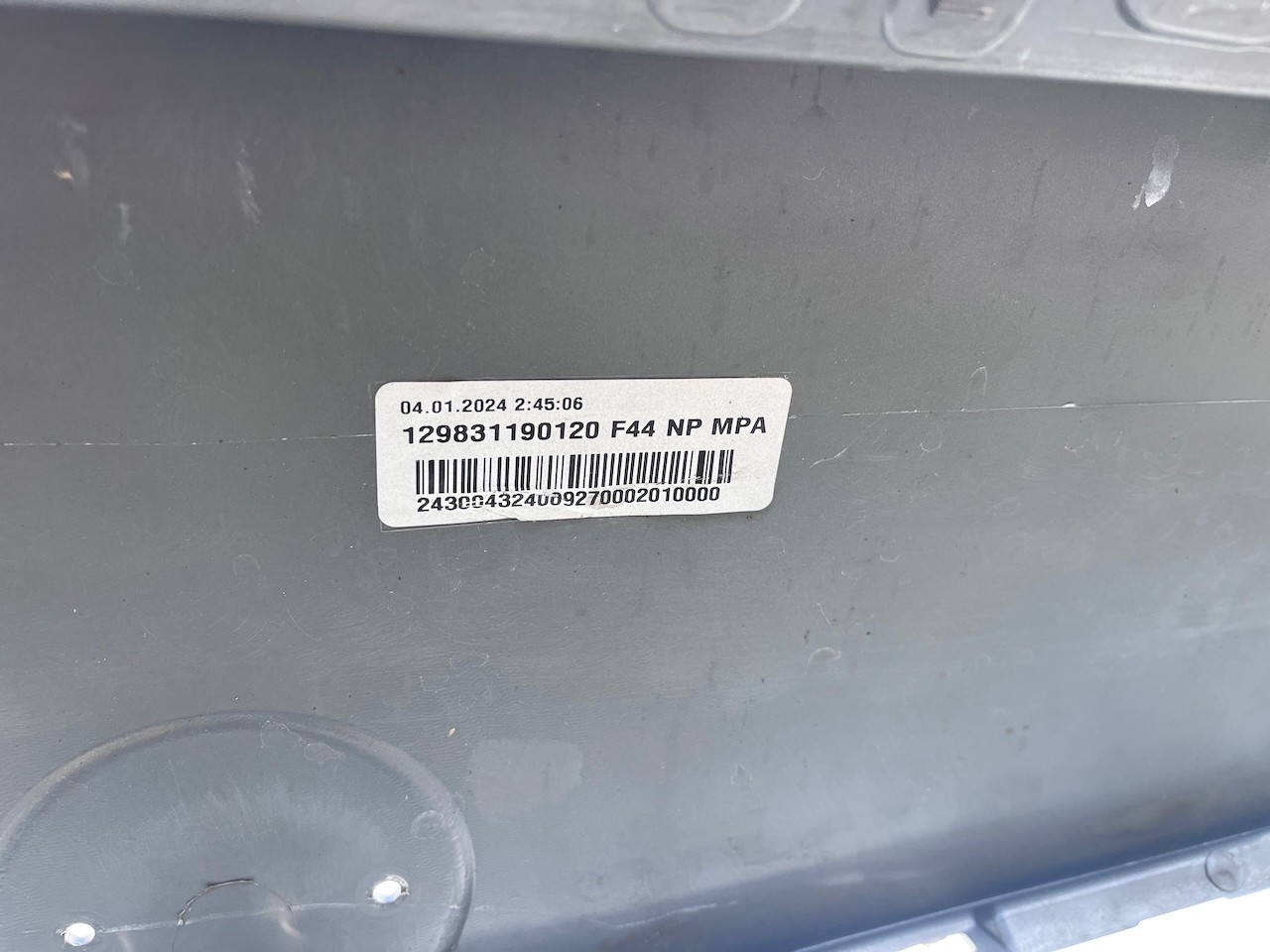 BMW 2 Gran Coupe F44 M Sport 2020-2024 Front Bumper 4 Pdc Genuine [B350]