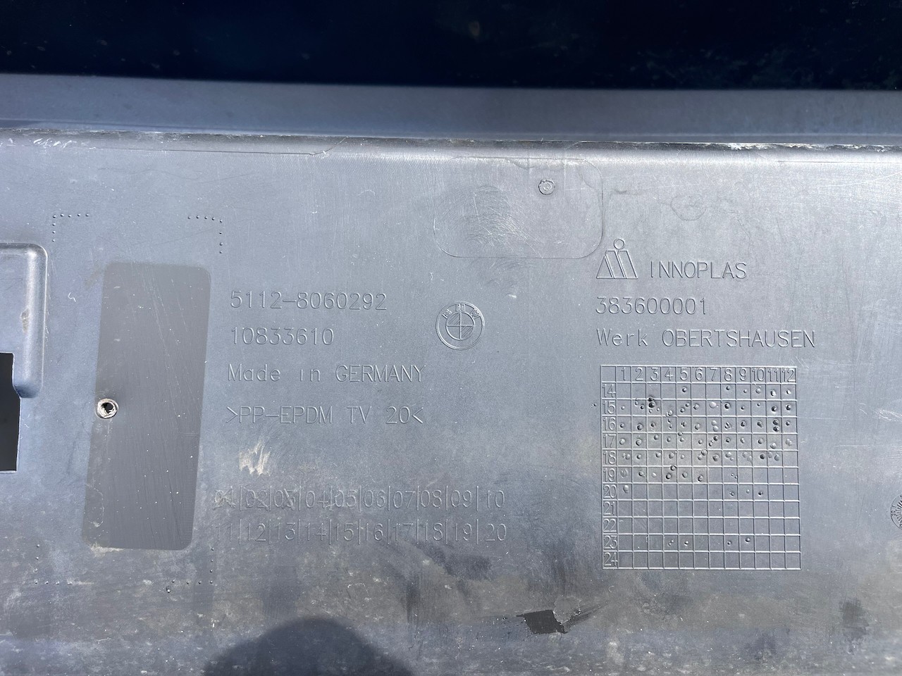 BMW 1 Series M Sport 135 F20 F21 Lci 2016-2019 Rear Bumper 4 Pdc Genuine [B360]