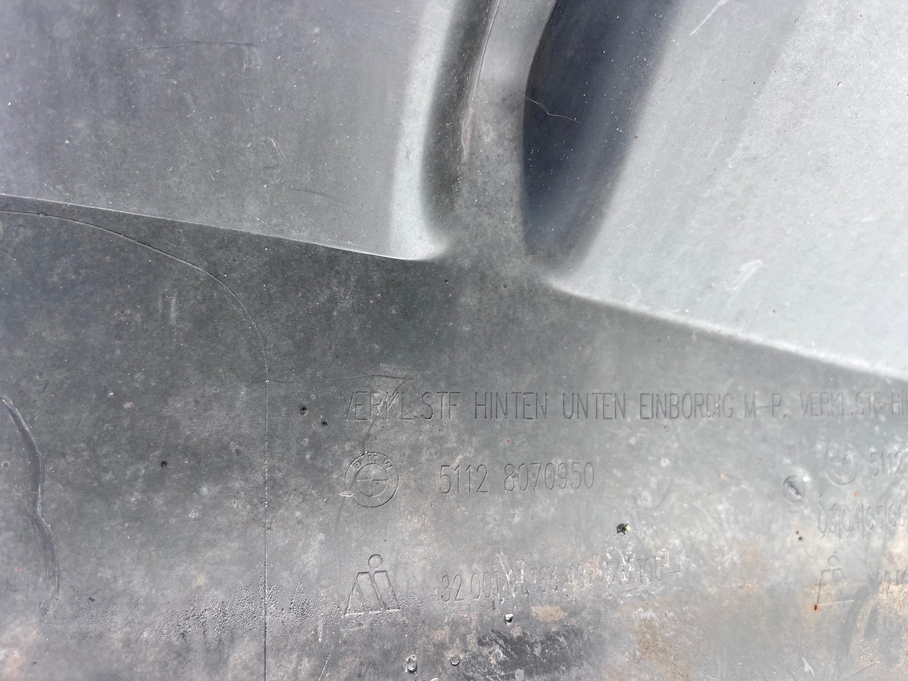 BMW 1 Series M Sport F40 Hatchback 2016-2019 Rear Bumper 4 Pdc Genuine [B376]