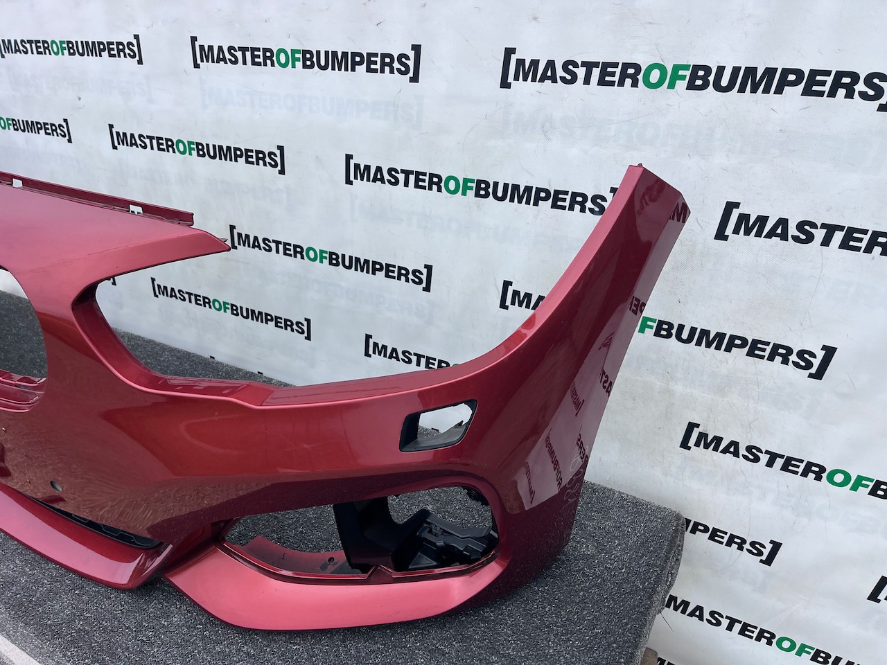BMW 1 Series M Sport F20 F21 Lci 2016-2019 Front Bumper 4 Pdc Jet Genuine [B381]