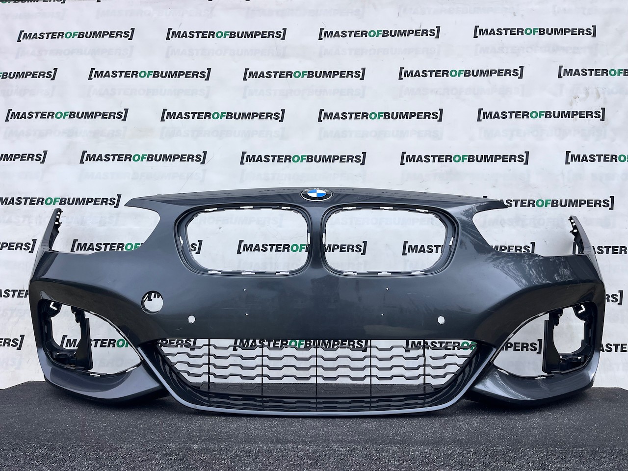 BMW 1 Series M Sport F20 F21 Lci 2016-2019 Front Bumper 4 Pdc Genuine [B393]