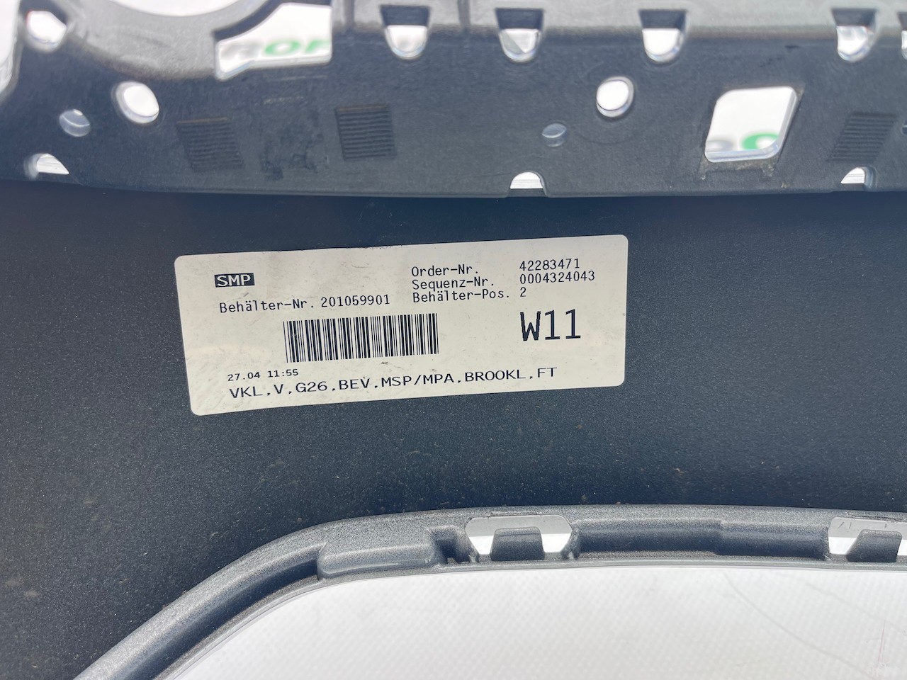 BMW I4 I4 Gran Coupe M Sport G26 2022-2024 Front Bumper 6 Pdc Genuine [B399]