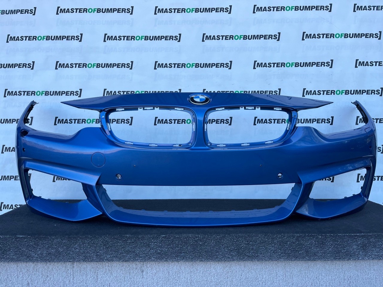 BMW 4 Series F36 F32 F36 M Sport 2014-2020 Front Bumper 6 Pdc Jets Genuine [B411 BMW 4 Series F36 F32 F36 M Sport 2014-2020 Front Bumper 6 Pdc Jets Genuine [B411