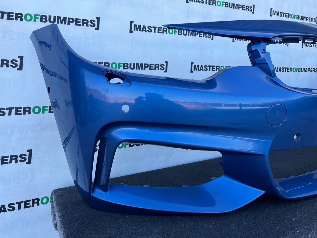 BMW 4 Series F36 F32 F36 M Sport 2014-2020 Front Bumper 6 Pdc Jets Genuine [B411 BMW 4 Series F36 F32 F36 M Sport 2014-2020 Front Bumper 6 Pdc Jets Genuine [B411