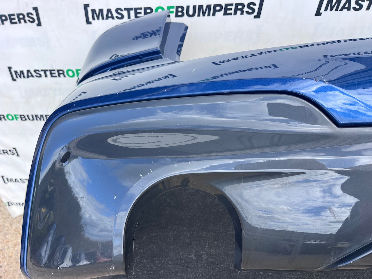 BMW X3 M Sport Suv G01 2017-2021 Rear Bumper Blue 6 Pdc Genuine [B427]
