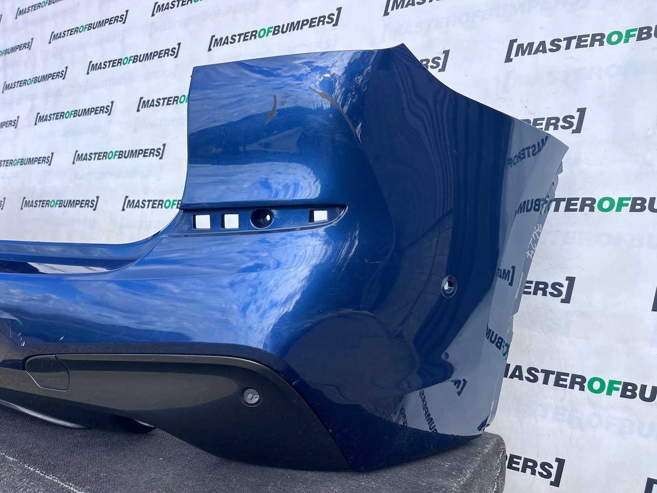 BMW X3 M Sport Suv G01 2017-2021 Rear Bumper Blue 6 Pdc Genuine [B427]