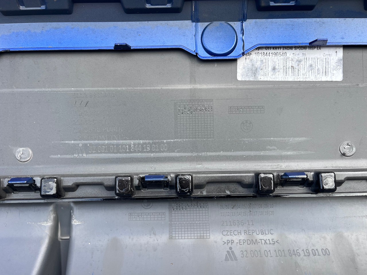 BMW X1 M Sport Xdrive U11 Suv 2023-2026 Rear Bumper  6 Pdc Genuine [B447]