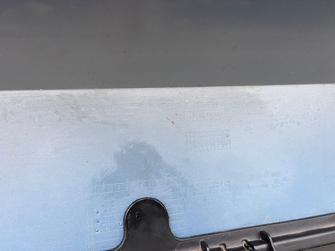 Mini Countryman Sport F60 Lift 2020-2023 Rear Bumper No Pdc Genuine [p328]