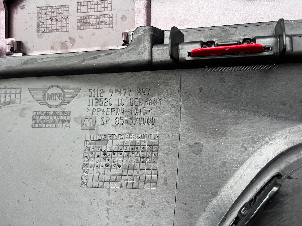 Mini Countryman Sport F60 Lift 2020-2023 Rear Bumper 4 Pdc Genuine [p327]