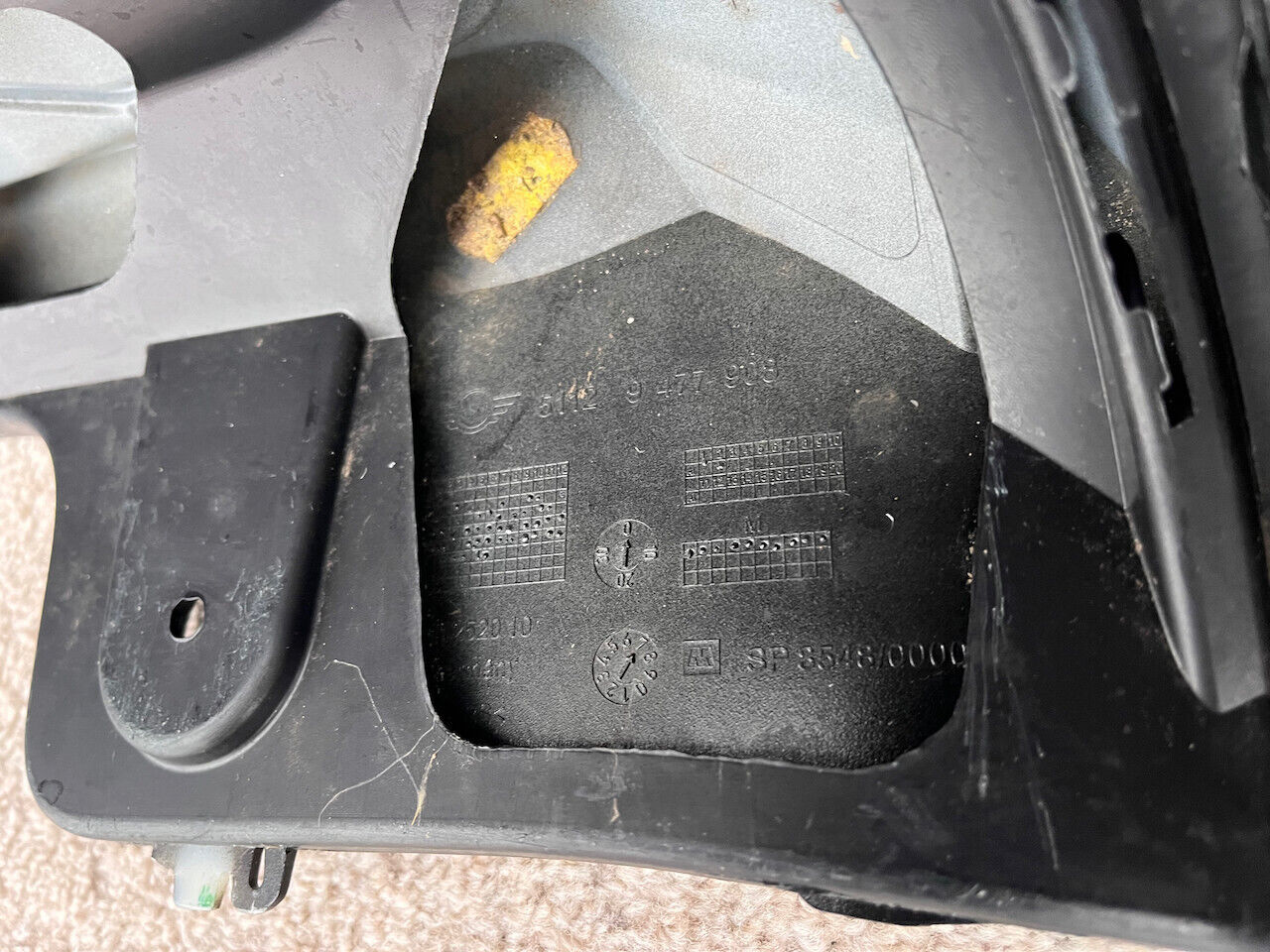 Mini Countryman Sport F60 Lift 2020-2023 Rear Bumper 4 Pdc Genuine [p327]