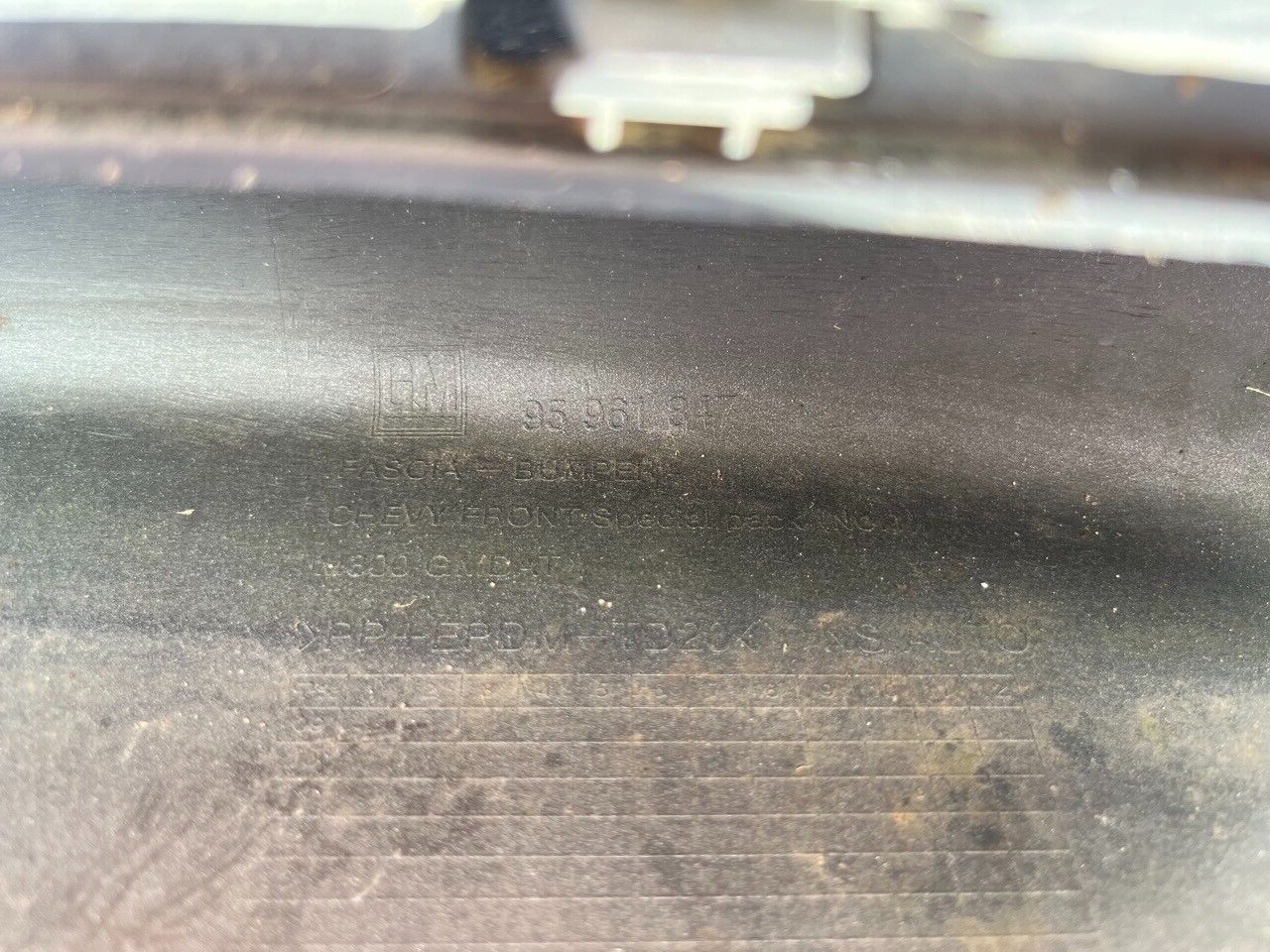 Chevrolet Spark Sport 2010-2012 Front Bumper Genuine [d94]