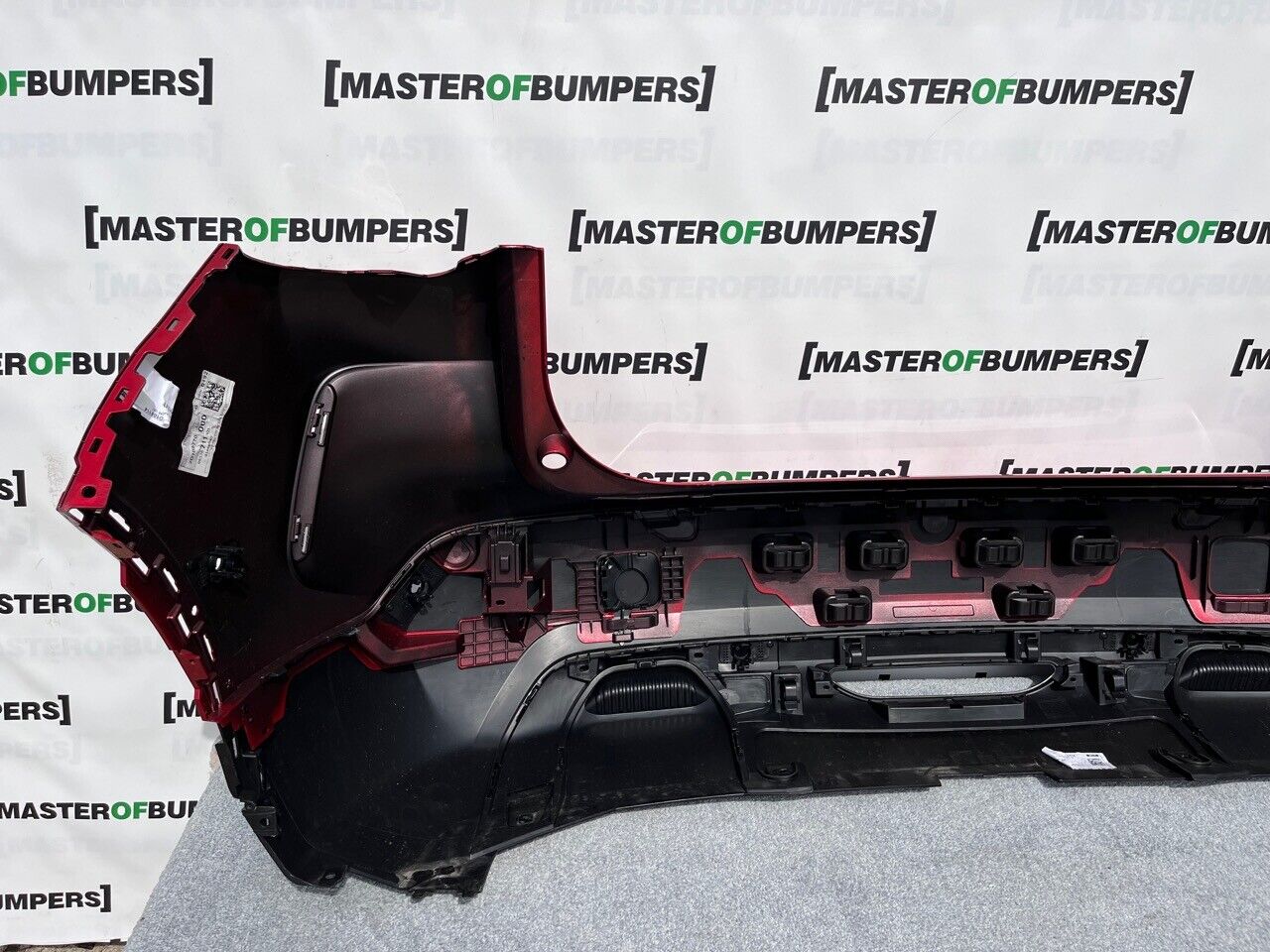 Citroen C4 Sense Pure Tech 2021-on Rear Bumper Red 6 Pdc Genuine [c304]