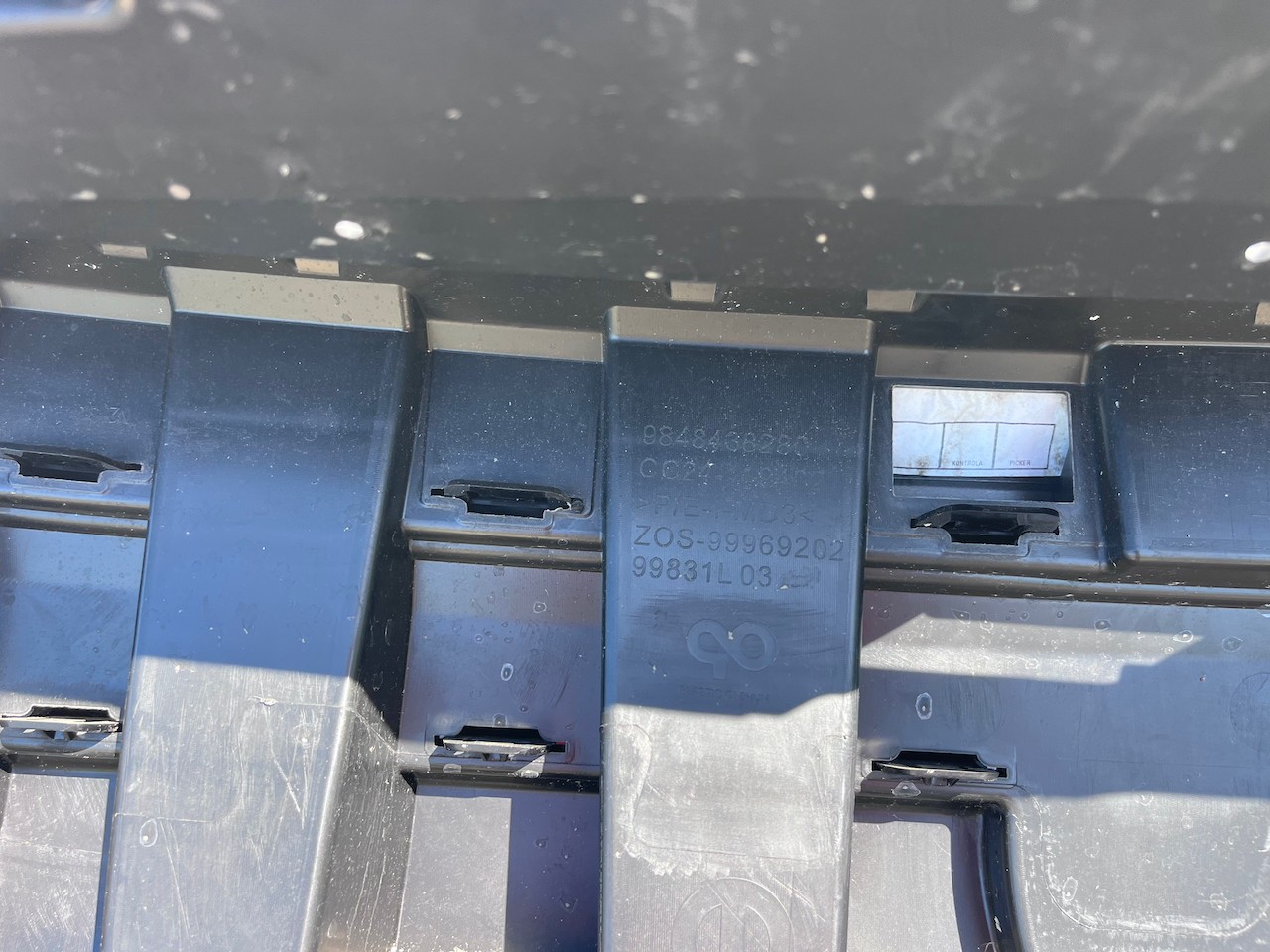 Citroen C3 Aircross Hybrid Electric 2025-2027 Front Bumper 6 Pdc Genuine [c498]